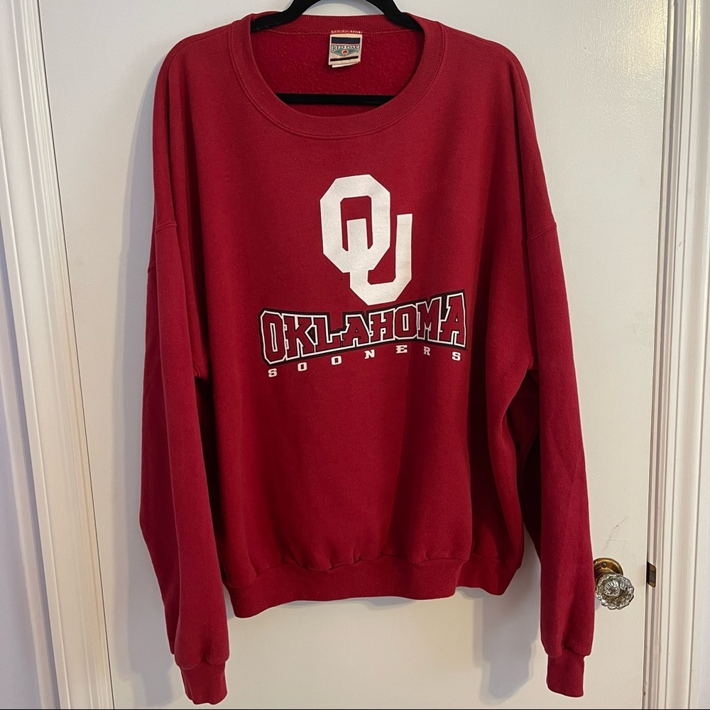 Vintage Oklahoma Sooners College Crewneck Sweatshirt